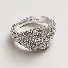 Crystal Pavé Eternity Ring