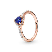 Blue Sapphire Square Ring