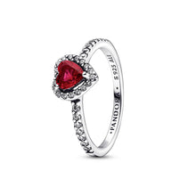 Floating Heart Stone Ring