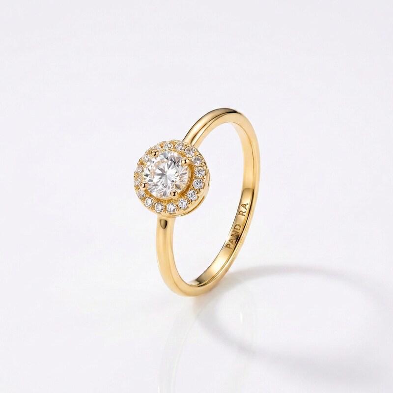 Pearl Halo Ring