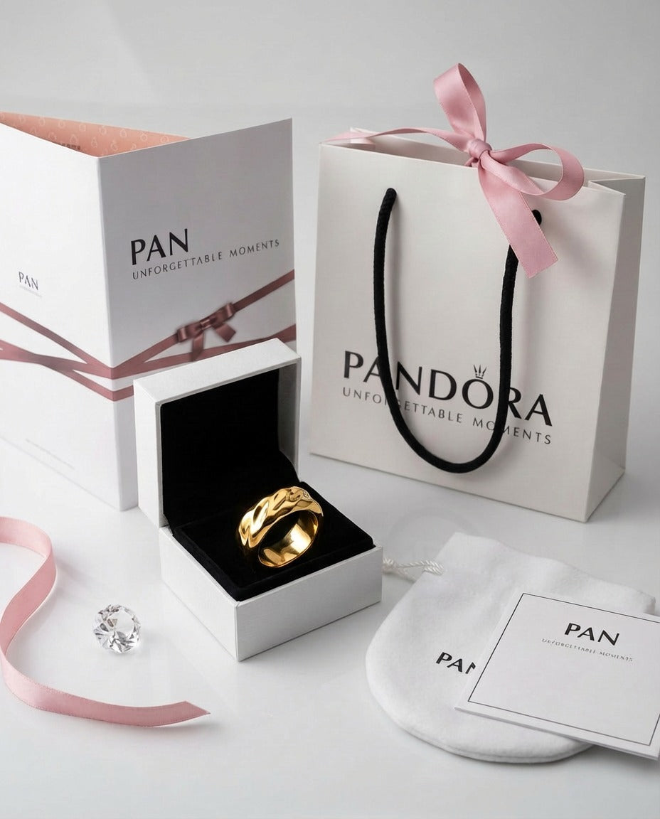 Polished Gold Band Ring