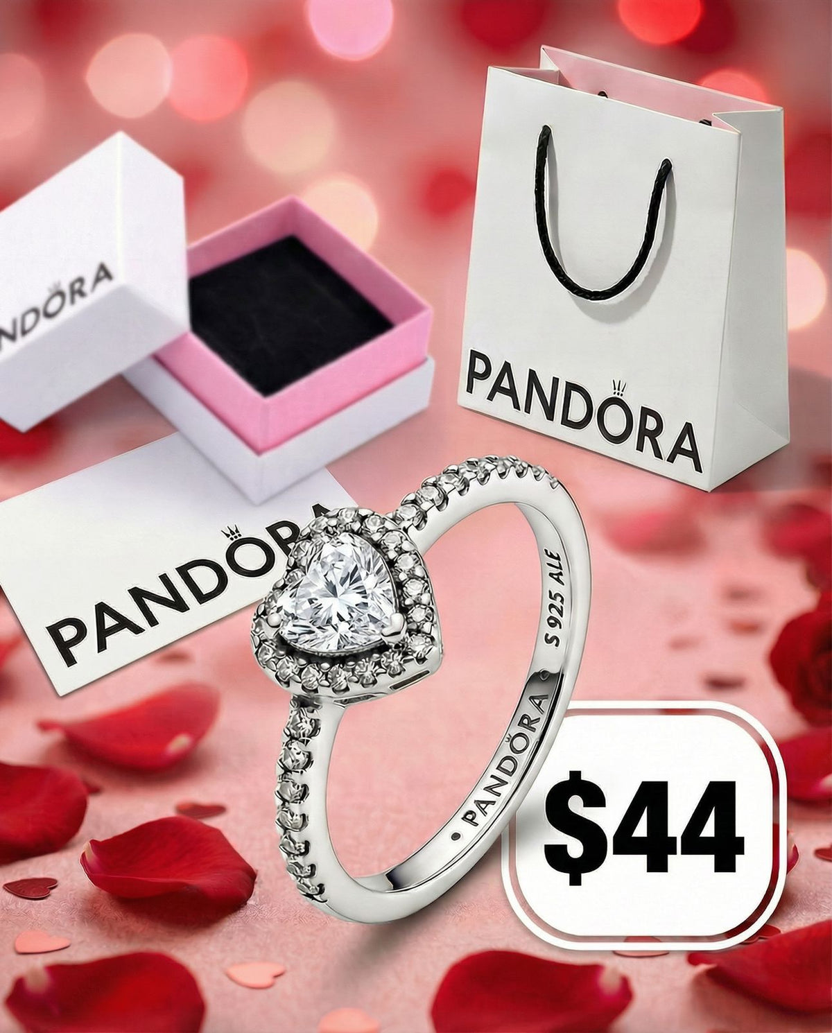Authentic Pandora Rings – Sterling Silver 925 – Shine and Style
