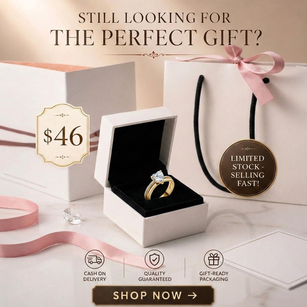 Large Solitaire Statement Ring