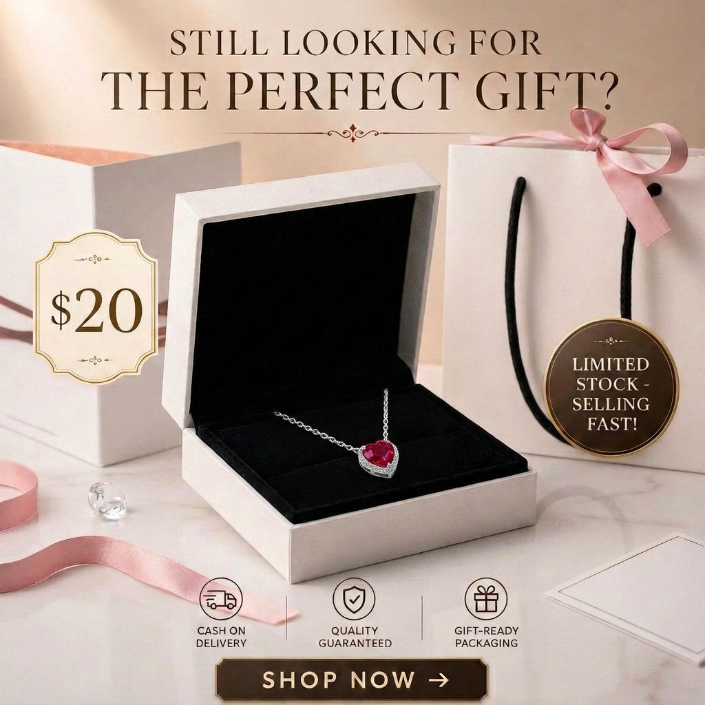 Red Heart Necklace